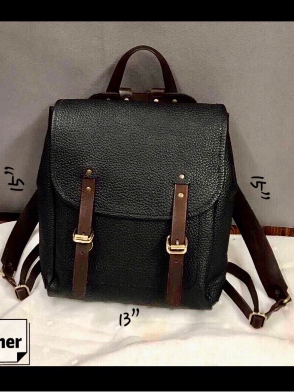 Hand-made Backpack - Picture 2 of 10